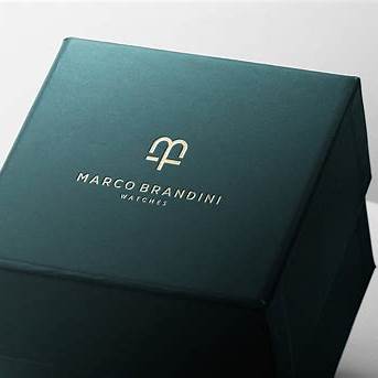 A luxury navy blue box for packaging